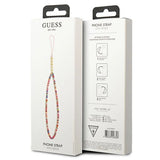 Guess pendant GUSTGMPP Phone Strap multicolor pink/multicolor pink Heishi Beads