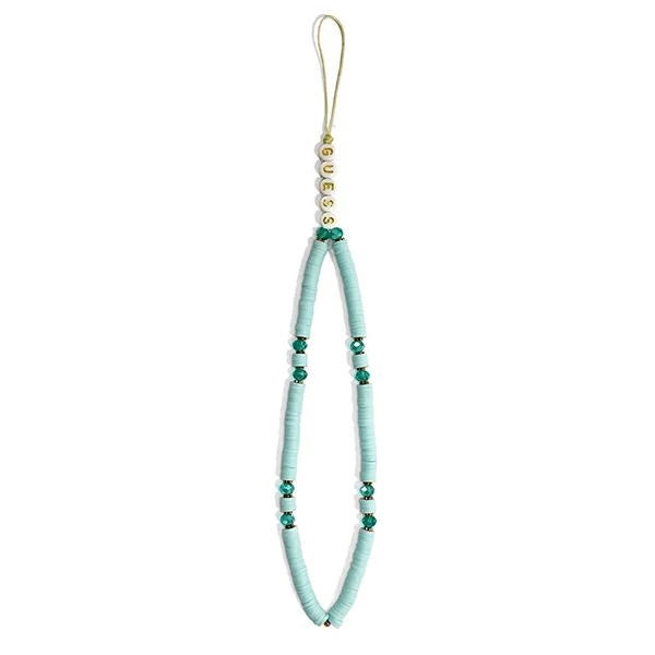 Guess pendant GUSTPEARP Phone Strap blue/blue Heishi Beads