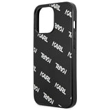 Karl Lagerfeld Allover Case for iPhone 13 Pro / iPhone 13 - Black