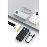 Baseus Amblight powerbank 65W 30000mAh Overseas Edition white (PPLG000102)