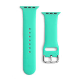 Silicone Strap APS til Apple Watch 42/44/45mm Strap Watch Armbånd - Mint