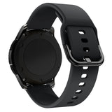 Silicone Strap TYS band for Samsung Galaxy Watch 40 / 41 / 42 / 43 / 44 mm - black
