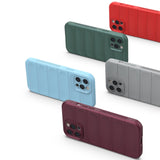 Magic Shield Case til iPhone 12 Pro Max fleksibelt pansret mørkblå cover