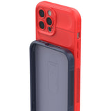 Magic Shield Case til iPhone 12 Pro Max fleksibelt pansret mørkblå cover
