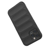 Magic Shield Case til iPhone 12 Pro Max fleksibelt pansret mørkblå cover