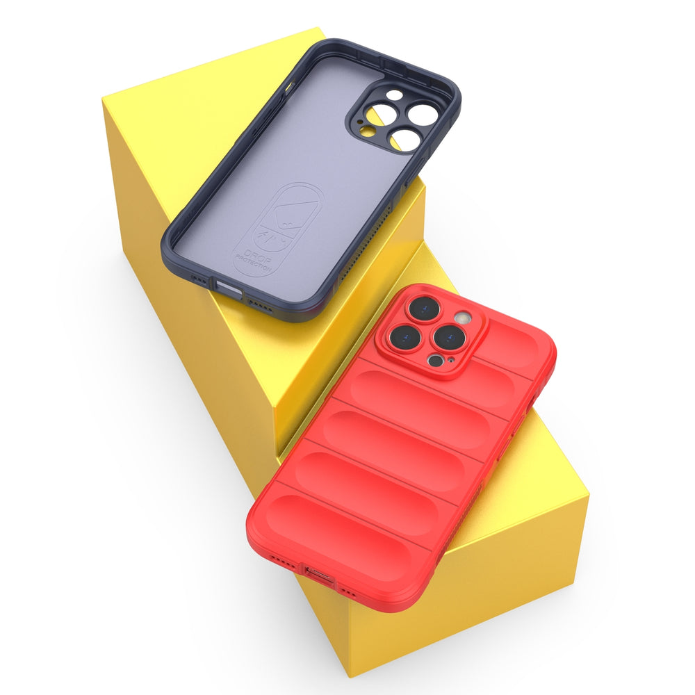 Magic Shield Case til iPhone 13 Pro fleksibelt pansret cover sort