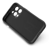 Magic Shield Case til iPhone 13 Pro fleksibelt pansret cover sort