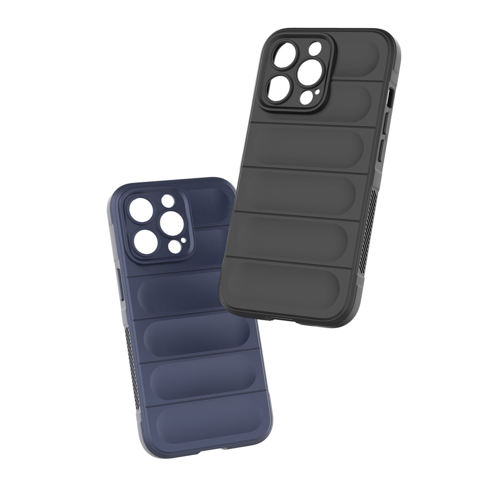 Magic Shield Case til iPhone 13 Pro fleksibelt pansret cover sort