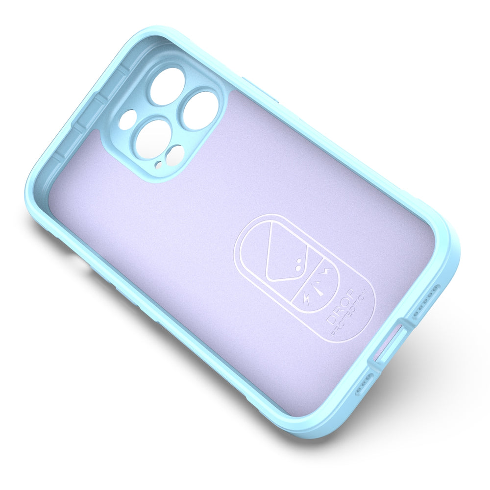Magic Shield Case til iPhone 13 Pro fleksibelt pansret cover lyseblå