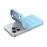 Magic Shield Case til iPhone 13 Pro fleksibelt pansret cover lyseblå