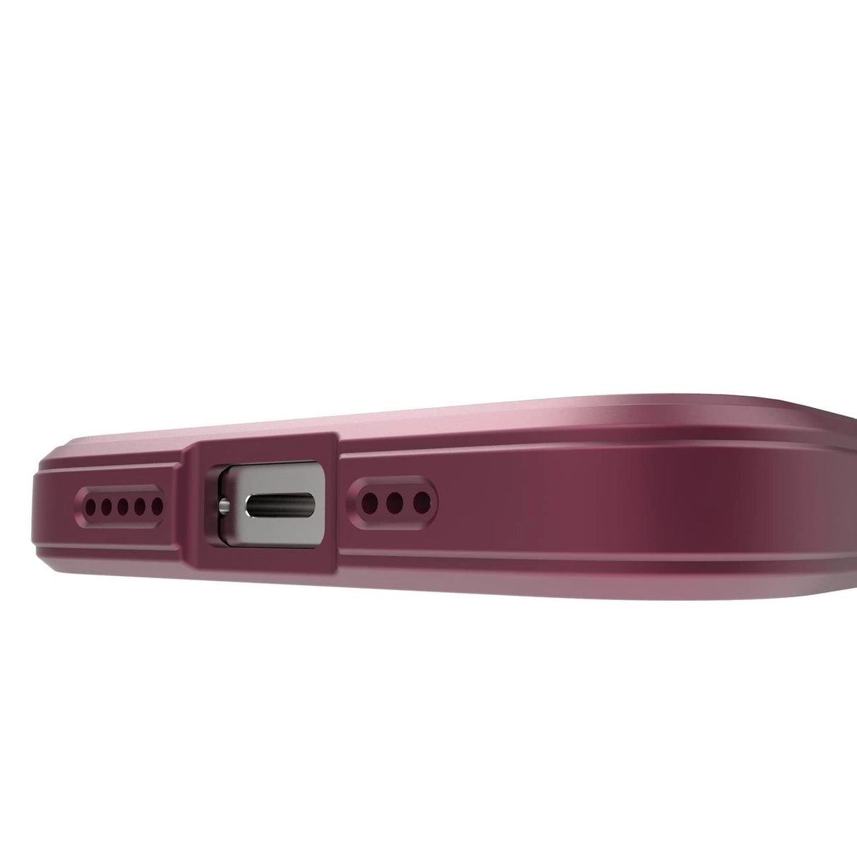 Magic Shield Case til iPhone 13 Pro Max fleksibelt pansret burgundy cover