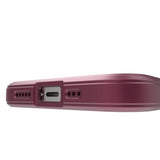 Magic Shield Case til iPhone 13 Pro Max fleksibelt pansret burgundy cover