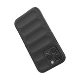 Magic Shield Case Case for iPhone 13 Pro Max Fleksibel pansret sag mørk blå