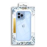 Kingxbar Sparkle Series case iPhone 13 Pro Max with crystals back cover blue
