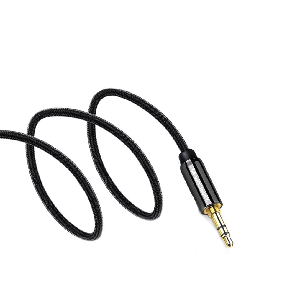 Wozinsky mini jack extension cable (female-male) AUX extension cable 3 m black