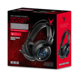 Varr VH8020 hovedtelefoner/headset Ledningsført Spil Sort