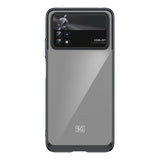 Outer Space Case til Xiaomi Poco X4 Pro 5G cover med en fleksibel ramme sort