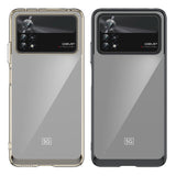 Outer Space Case til Xiaomi Poco X4 Pro 5G cover med en fleksibel ramme sort