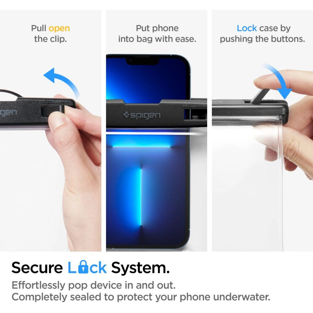 Spigen Aqua Shield A601 Case Waterproof IPX8 - Gennemsigtig