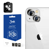 Kameraglas til iPhone 14 9H til 3mk Lens Protection Pro-serie objektiv - sølv