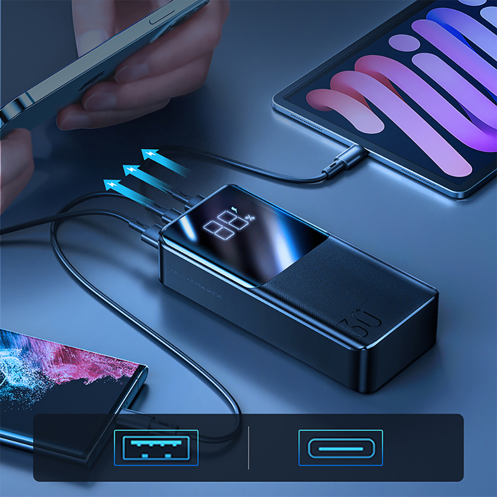 Joyroom powerbank 30000mAh 22.5W PD QC3.0 AFC sort (JR-QP193)