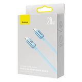 Baseus CAJY001303 Lightning - USB-C PD kabel 20W 480Mb/s 1.2m - blå