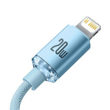 Baseus CAJY001303 Lightning - USB-C PD kabel 20W 480Mb/s 1.2m - blå