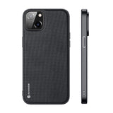 Dux Ducis Fino case cover nylon covered iPhone 14 Plus black