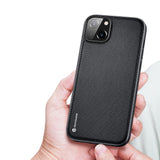 Dux Ducis Fino case cover nylon covered iPhone 14 Plus black