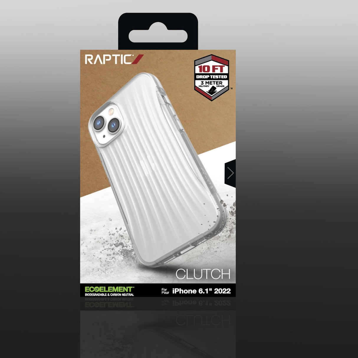 Raptic X-Doria Clutch Case iPhone 14 back cover clear