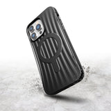 Raptic X-Doria Clutch Case iPhone 14 Pro Max with MagSafe back cover black