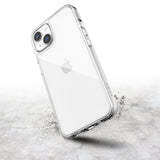 Raptic X-Doria Clearvue Case iPhone 14 Plus back cover clear