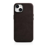 iCarer Oil Wax Premium Leather Case magnetisk læder- iPhone 14 med MagSafe brun (WMI14220701-BN)