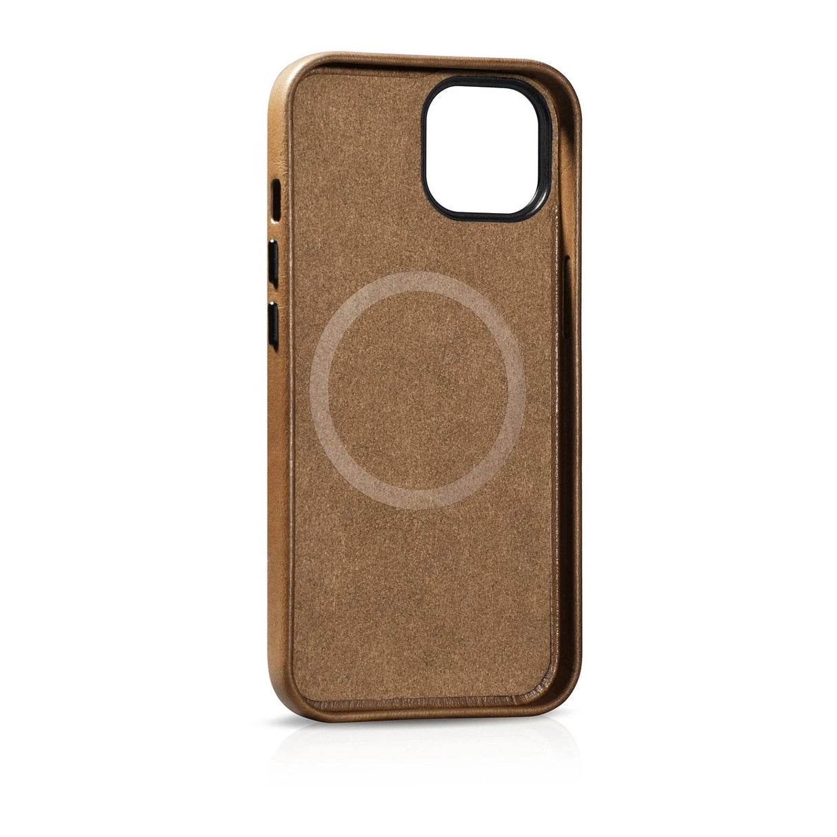 iCarer Oil Wax Premium Ledder Case iPhone 14 Plus Magnetisk Ledder Case med MagSafe Brown (WMI14220703-TN)