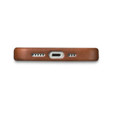 iCarer Oil Wax Premium Ledder Case iPhone 14 Plus Magnetisk Ledder Case med MagSafe Brown (WMI14220703-RB)