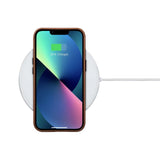 iCarer Oil Wax Premium Ledder Case iPhone 14 Plus Magnetisk Ledder Case med MagSafe Brown (WMI14220703-RB)