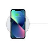 iCarer Oil Wax Premium Ledder Case iPhone 14 Plus Magnetisk Ledder Case med MagSafe mørkblå (WMI14220703-BU)