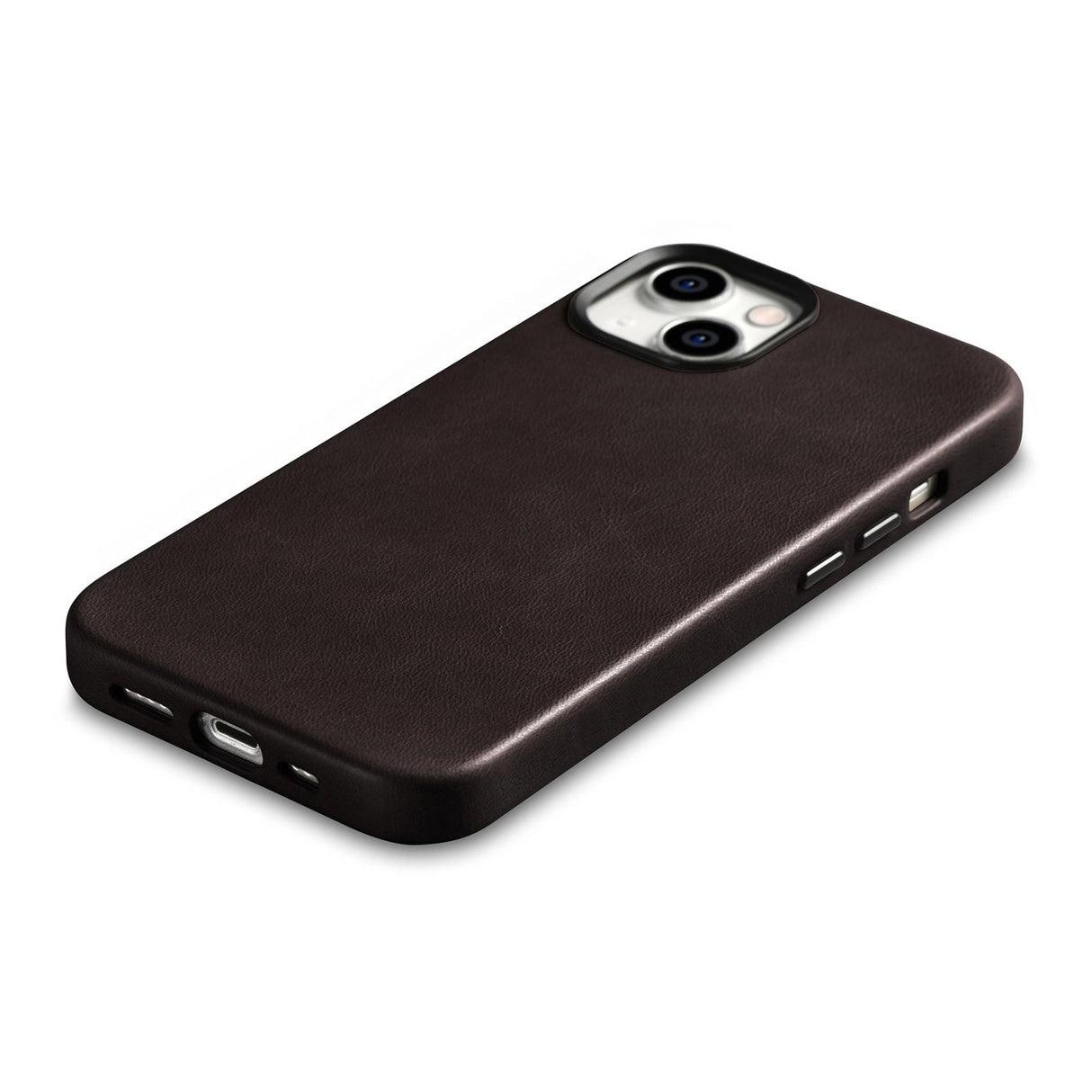 iCarer Oil Wax Premium Ledder Case iPhone 14 Plus Magnetisk Ledder Case med MagSafe Brown (WMI14220703-BN)