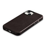 iCarer Oil Wax Premium Ledder Case iPhone 14 Plus Magnetisk Ledder Case med MagSafe Brown (WMI14220703-BN)