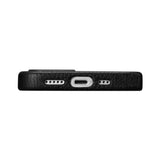 iCarer Litchi Premium Ledder Case iPhone 14 Magnetisk Ledder Case med MagSafe Black (WMI14220709-BK)