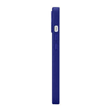 iCarer Litchi Premium Ledder Case iPhone 14 Magnetisk Ledder Case med MagSafe Dark Blue (WMI14220709-DB)