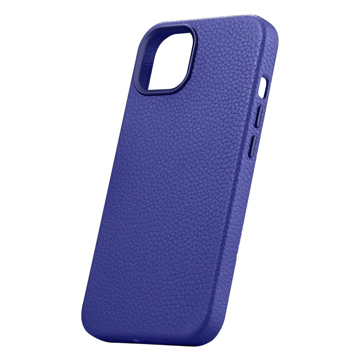 iCarer Litchi Premium Ledder Case iPhone 14 Magnetisk Ledder Case med MagSafe Dark Blue (WMI14220709-DB)