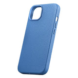 iCarer Litchi Premium Ledder Case iPhone 14 Magnetisk Ledder Case med MagSafe Light Blue (WMI14220709-LB)