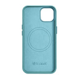 iCarer Litchi Premium Ledder Case iPhone 14 Magnetisk Ledder Case med MagSafe Green (WMI14220709-GN)