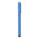 iCarer Litchi Premium Ledder Case iPhone 14 Pro Magnetisk Ledder Case med MagSafe Light Blue (WMI14220710-LB)
