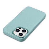 iCarer Litchi Premium Ledder Case iPhone 14 Pro Magnetisk Ledder Case med MagSafe Green (WMI14220710-GN)