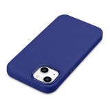 iCarer Litchi Premium Ledder Case iPhone 14 Plus Magnetisk Ledder Case med MagSafe Dark Blue (WMI14220711-DB)