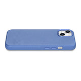 iCarer Litchi Premium Ledder Case iPhone 14 Plus Magnetisk Ledder Case med MagSafe Light Blue (WMI14220711-LB)