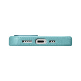iCarer Litchi Premium Ledder Case iPhone 14 Plus Magnetisk Ledder Case med MagSafe Green (WMI14220711-GN)