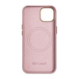iCarer Litchi Premium Ledder Case iPhone 14 Plus Magnetisk Ledder Case med MagSafe Pink (WMI14220711-PK)